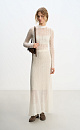 Openwork midi dress - BRUSNIKA. Women clothes