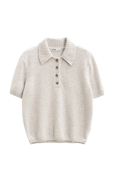 Fox Down Polo - BRUSNIKA Women Clothes