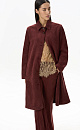 Suede trench Coat - BRUSNIKA. Women clothes
