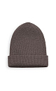 Hat with a foldover cuff - BRUSNIKA. Women clothes