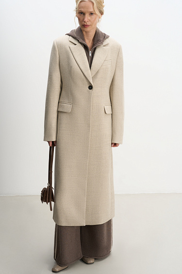 Wool coat - BRUSNIKA Women Clothes