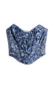 corset with a voluminous decor - BRUSNIKA. Women clothes