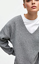 V-neck jumper - BRUSNIKA. Women clothes