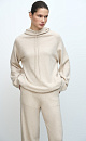Dropped shoulders knit jumper - BRUSNIKA. Women clothes
