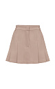 Pleated mini skirt - BRUSNIKA. Women clothes