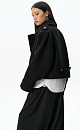 Short double-breasted coat - BRUSNIKA. Women clothes