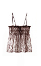 lace top with ties - BRUSNIKA. Women clothes
