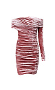 Velour mini dress - BRUSNIKA. Women clothes
