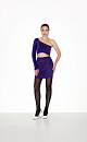 Velvet mini skirt - BRUSNIKA. Women clothes