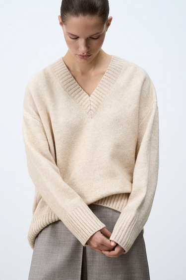 V-neck jumper - BRUSNIKA Women Clothes