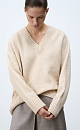 V-neck jumper - BRUSNIKA. Women clothes