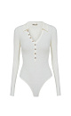 Cashmere and wool blend bodysuit - BRUSNIKA. Women clothes