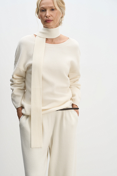 Cashmere and wool jumper - BRUSNIKA Women Clothes