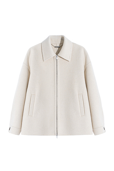 Wool zipper jacket - BRUSNIKA Women Clothes
