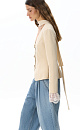 viscose jacket with accent buttons - BRUSNIKA. Women clothes