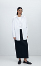 Oversized shirt with patch pocket - BRUSNIKA. Women clothes
