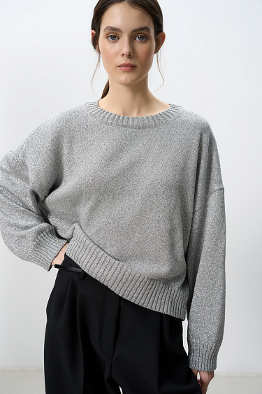 Lurex jumper - BRUSNIKA Women Clothes