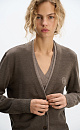 Cardigan with a imitation of a second layer - BRUSNIKA. Women clothes
