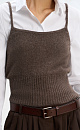 Fox down top - BRUSNIKA. Women clothes