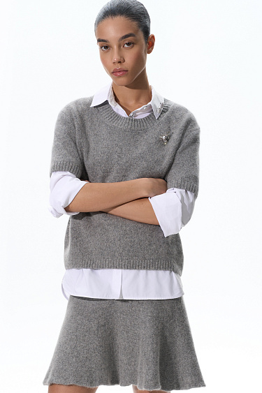 Fox Down T-shirt - BRUSNIKA Women Clothes
