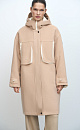 Hooded wool coat - BRUSNIKA. Women clothes
