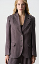 Striped linen jacket - BRUSNIKA. Women clothes