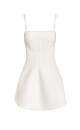Mini dress with straps - BRUSNIKA. Women clothes