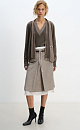 Cardigan with a imitation of a second layer - BRUSNIKA. Women clothes