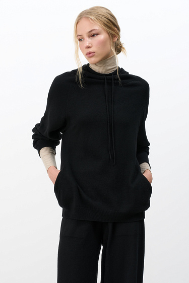 Dropped shoulders knit jumper - BRUSNIKA Women Clothes