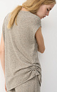 Knitted vest with ties - BRUSNIKA. Women clothes