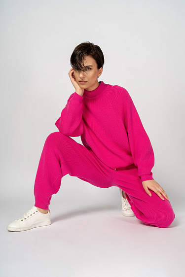 Knitted sweatpants - BRUSNIKA Women Clothes