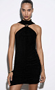 Strapless mini dress with hip draping - BRUSNIKA. Women clothes