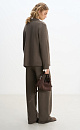 Single-breasted merino wool jacket - BRUSNIKA. Women clothes