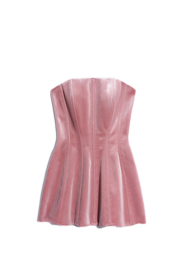 Velvet corset - BRUSNIKA Women Clothes