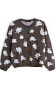 Floral print cardigan - BRUSNIKA. Women clothes