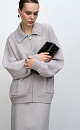 Wool blend bomber jacket - BRUSNIKA. Women clothes