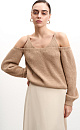 Off-the-shoulder jumper - BRUSNIKA. Women clothes