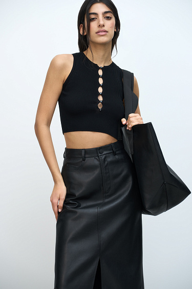 Low cut top - BRUSNIKA Women Clothes