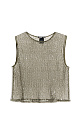 Transparent top with sequins - BRUSNIKA. Women clothes
