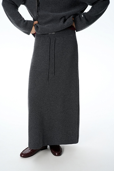 Cashmere and wool skirt - BRUSNIKA Women Clothes