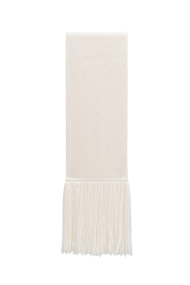 Long fringed scarf - BRUSNIKA Women Clothes