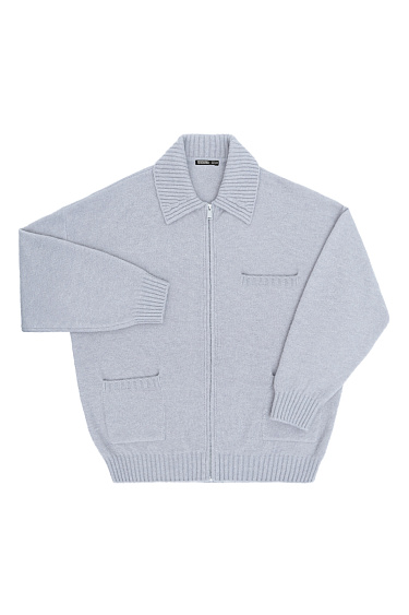 Wool blend bomber jacket - BRUSNIKA Women Clothes