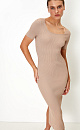  Knitted bodycon dress - BRUSNIKA. Women clothes