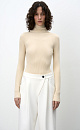 Ribbed knit turtleneck - BRUSNIKA. Women clothes