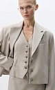 Cropped wool jacket - BRUSNIKA. Women clothes
