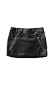 Eco-leather mini skirt - BRUSNIKA. Women clothes