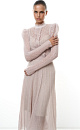 Wool blend openwork dress - BRUSNIKA. Women clothes