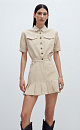 Short sleeve denim dress - BRUSNIKA. Women clothes