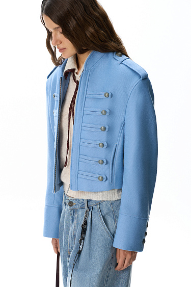 Wool jacket-doloman - BRUSNIKA Women Clothes