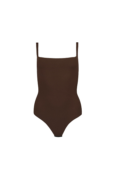 Fitted viscose bodysuit - BRUSNIKA Women Clothes